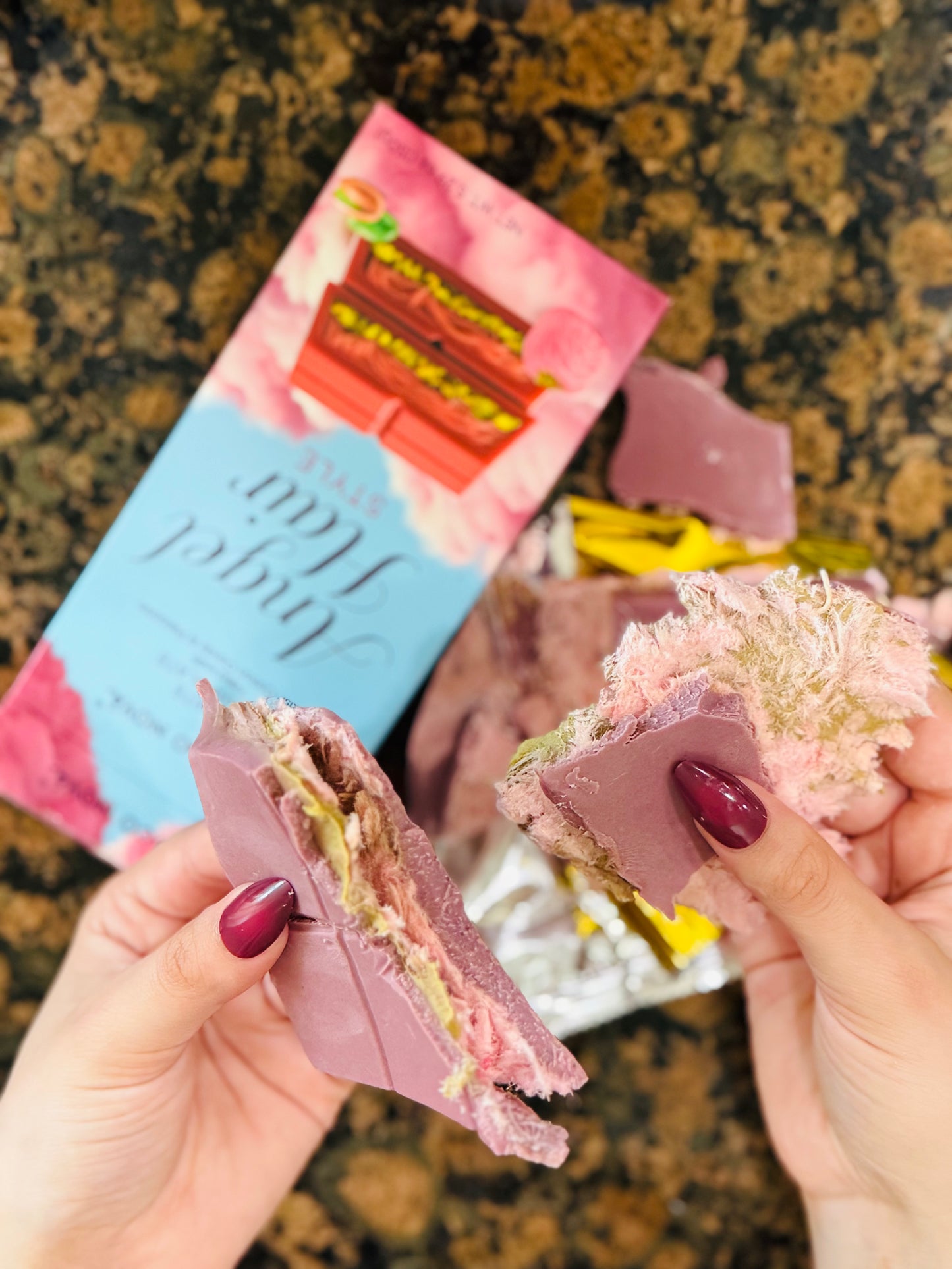 Dubai Style Raspberry White Chocolate with Pistachio – 150g